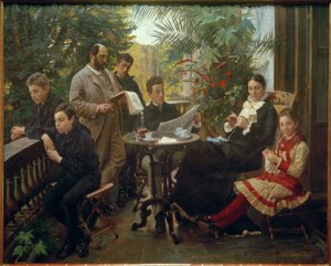 Hirschsprung, Heinrich; Dansk tobaksproducent, protektor og kunstsamler (grundlægger af Hirschsprung -samlingen i København); København 7 af Peder Severin Krøyer