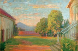 Norditaliensk villa af Peder Severin Krøyer