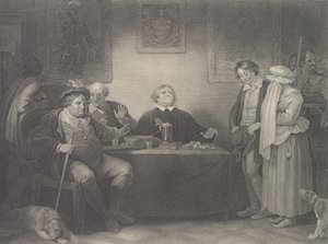 The Seven Ages, Fifth Age: The Justice Shakespeare, As You..., første gang udgivet 1801, genudgivet 1852.