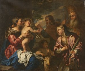 Det mystiske ægteskab af den hellige Catherine af Peter Thys
