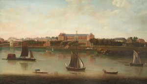 Det kongelige hospital Chelsea af Peter Tillemans