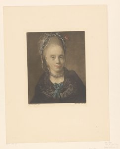 Portræt af en dame af Peter Vilhelm Ilsted