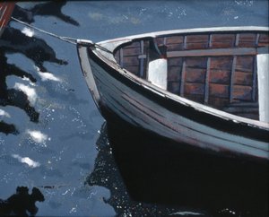 Dockside: Stockholm, 2004 (olie på lærred)