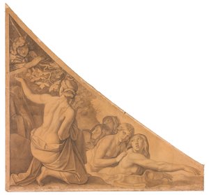 Artemis und Aktaion af Peter von Cornelius