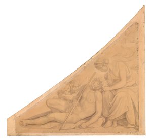 Artemis und Endymion af Peter von Cornelius