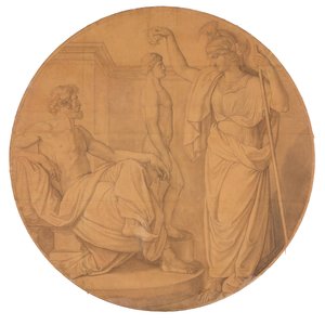 Prometheus der Menschenbildner af Peter von Cornelius