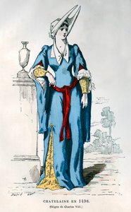 Dame på herregården på Charles VIII af Frankrigs tid, 1498 1882-1884.