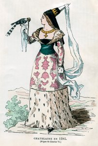 Dame på herregården på Charles VI af Frankrigs tid, 1395 1882-1884.