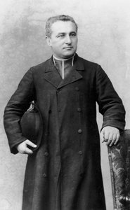 Portræt af fader Hippolyte Gayraud af Petit