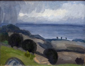 Krim Landskab. Rain af Utkin, Pyotr Savvich (1877-1934)