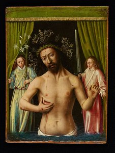 Kristus som sorgens mand, 1450. af Petrus Christus