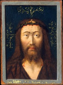 Kristi hoved, ca. 1445. af Petrus Christus