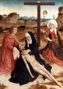 Lamentation Over The Dead Christ, ca. 1444 (olie på panel)