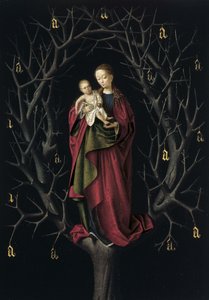 Jomfruen af det tørre træ, ca 1465 af Petrus Christus