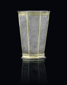 bæger, c. 1725 af Petrus III Hiemesch