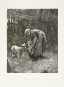 Hendes kæreste (titel på objekt) af Petrus Johannes Arendzen