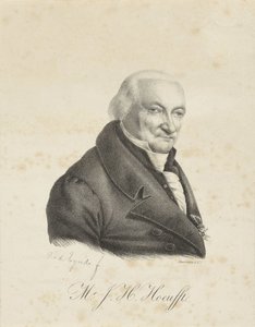 Portræt af Jacob Hendrik Hoeufft af Petrus van den Eynde