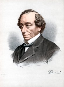 Benjamin Disraeli, 1. jarl af Beaconsfield, britisk konservativ statsmand, c1890.