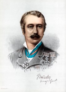 Garnet Joseph Wolseley, 1. Viscount Wolseley, irskfødt britisk soldat, c1890. af Petter and Galpin Cassell
