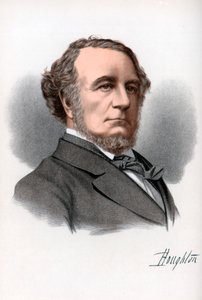Richard Monckton Milnes, 1. Baron Houghton, engelsk digter og politiker, c1890.