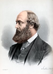 Robert Gascoyne-Cecil, 3. markis af Salisbury, britisk statsmand og premierminister, c1890. af Petter and Galpin Cassell