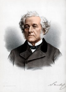 Samuel Morley, abolitionist, politisk radikal og statsmand, c1890. af Petter and Galpin Cassell