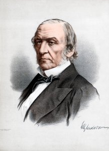 William Ewart Gladstone, det britiske liberale partis statsmand og premierminister, c1890. af Petter and Galpin Cassell
