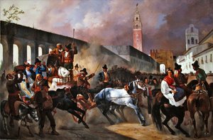 Et bryllupsoptog i Sevilla