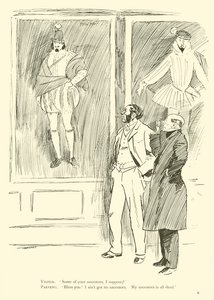 Tegneserie af Phil May, fra 1890