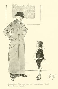 Tegneserie af Phil May, fra 1890