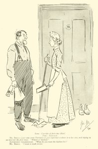 Tegneserie af Phil May, fra 1890