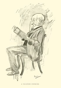 Tegneserie af Phil May, fra 1890