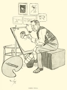 Tegneserie af Phil May, fra 1890