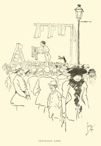 Tegneserie af Phil May, fra 1890