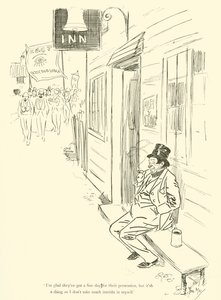 Tegneserie af Phil May, fra 1890
