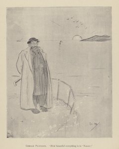 Tegneserie af Phil May, fra 1890