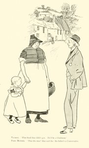 Tegneserie af Phil May, fra 1890