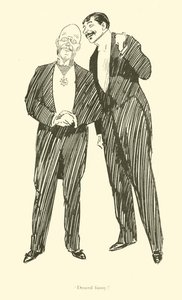 Tegneserie af Phil May, fra 1890