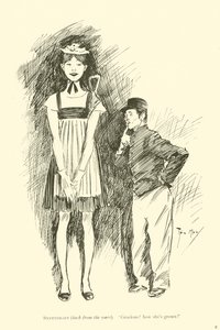 Tegneserie af Phil May, fra 1890
