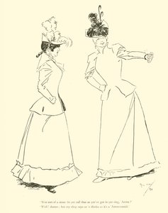Tegneserie af Phil May, fra 1890