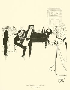 Tegneserie af Phil May, fra 1890