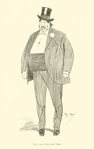 Tegneserie af Phil May, fra 1890