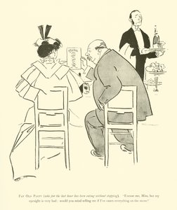 Tegneserie af Phil May, fra 1890