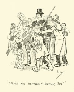 Illustration til Phil Mays Gutter-Snipes af Phil May