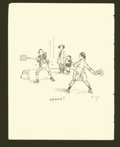 Illustration til Phil Mays Gutter-Snipes af Phil May