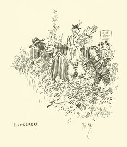 Illustration til Phil Mays Gutter-Snipes af Phil May