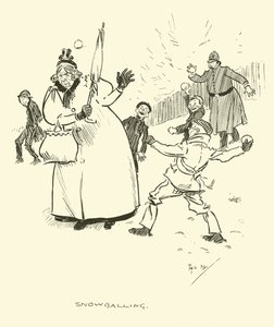 Illustration til Phil Mays Gutter-Snipes af Phil May