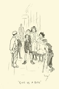 Illustration til Phil Mays Gutter-Snipes