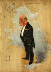 Melton Prior (olie på plade) af Phil May