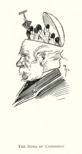Hertugen af Cambridge (litho) af Phil May